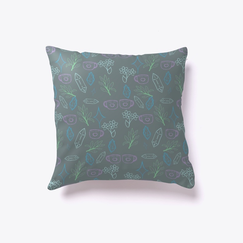 mystical print cozy stuff