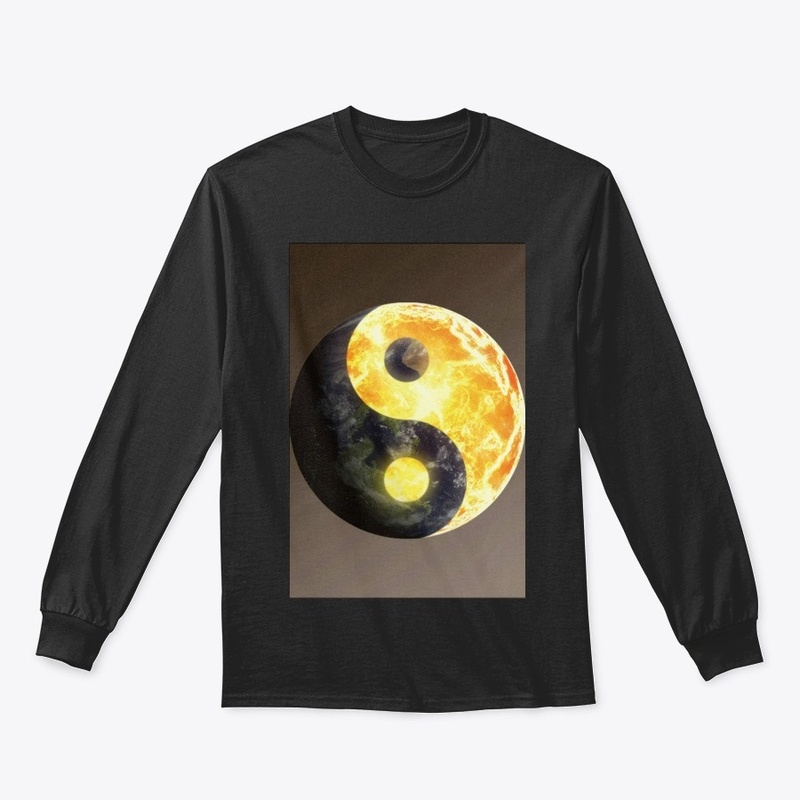 yin yang golden 