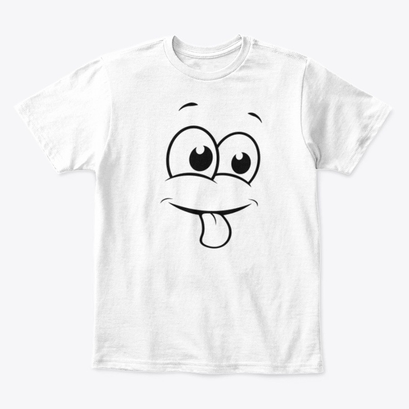 T Shirt Smail Face Valentine-Day