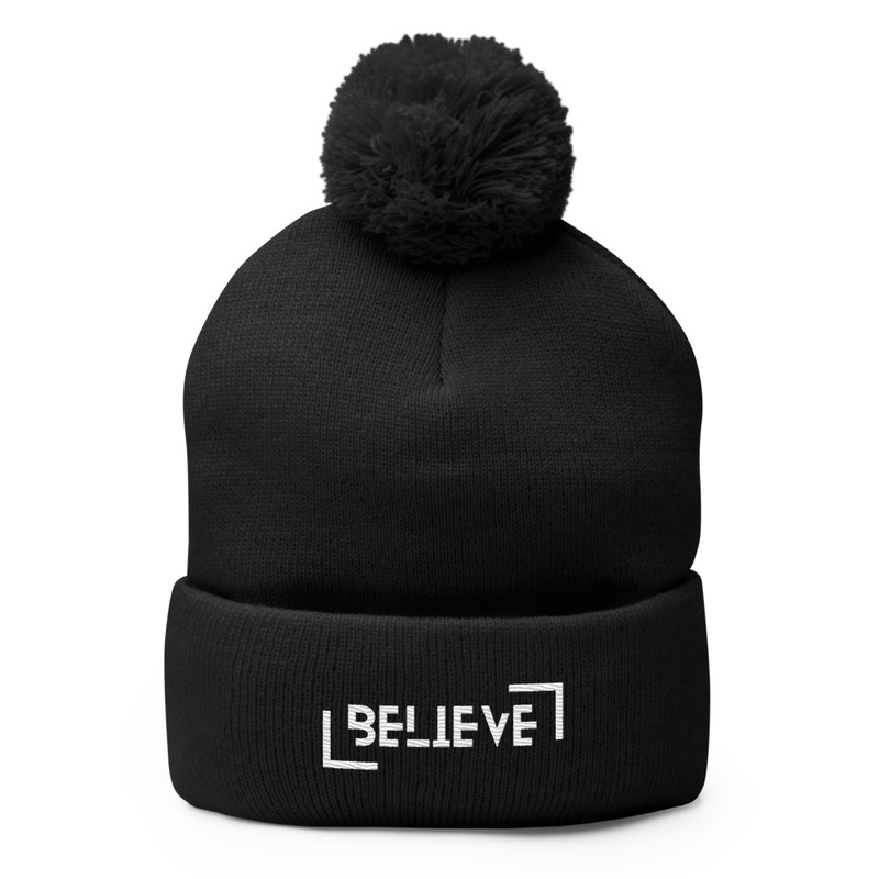"Believe" Winter Caps