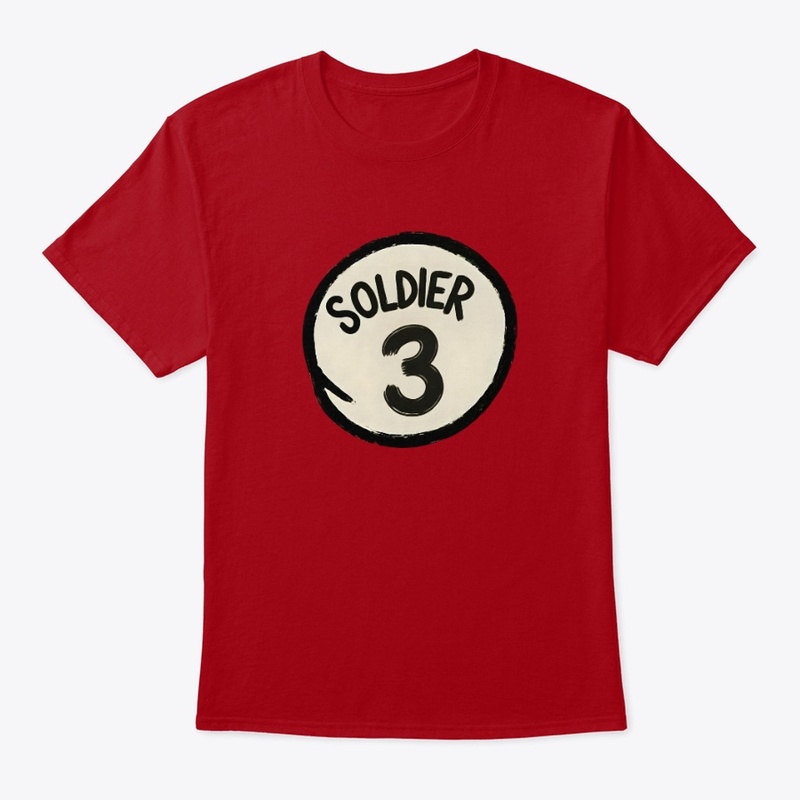 Soldier 3 - Classic Crew Neck T-Shirt - Classic Crew Neck T-Shirt - Classic Crew Neck T-Shirt - Classic Crew Neck T-Shirt