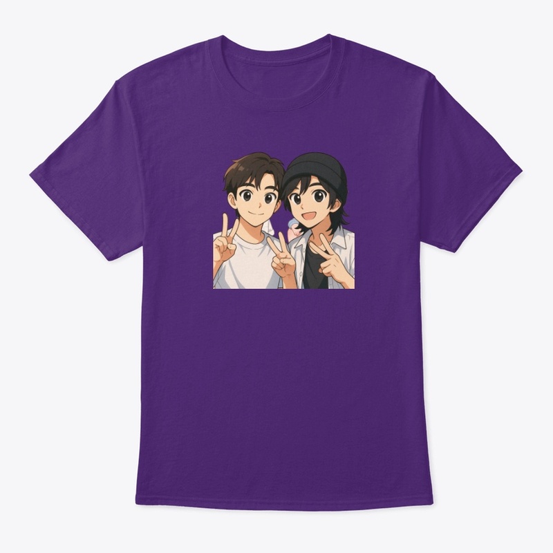 BJYX Anime Duo | Peace Sign Pose