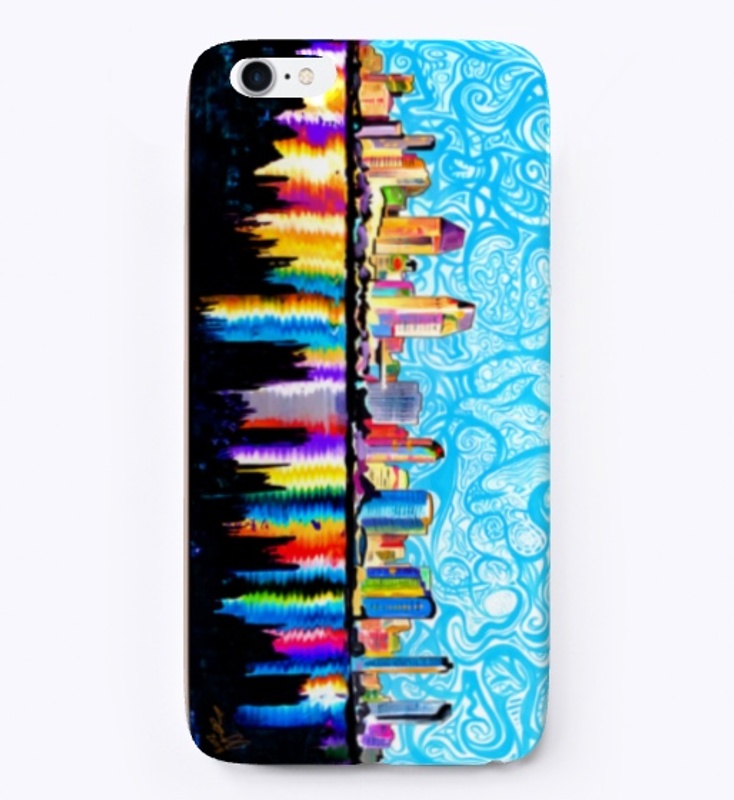 San Diego Skyline art