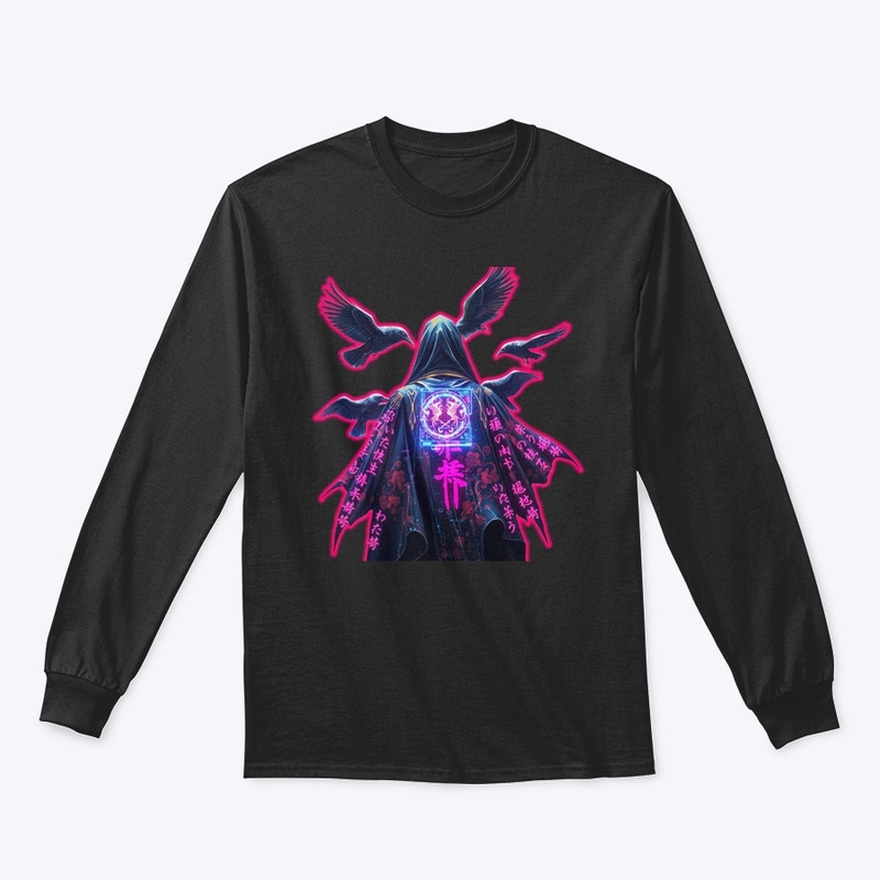 Cyberpunk Gothic Shinigami Tee