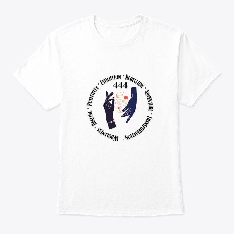 444 Angel Number - White Collection