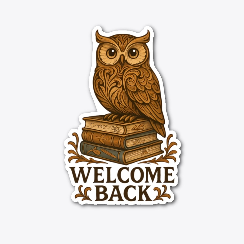 Ornate Owl Welcome Design