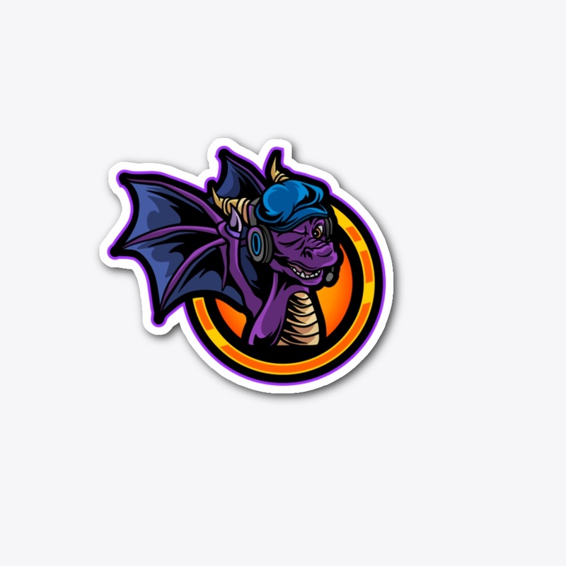 The Handsome Spyro Die Cut Sticker