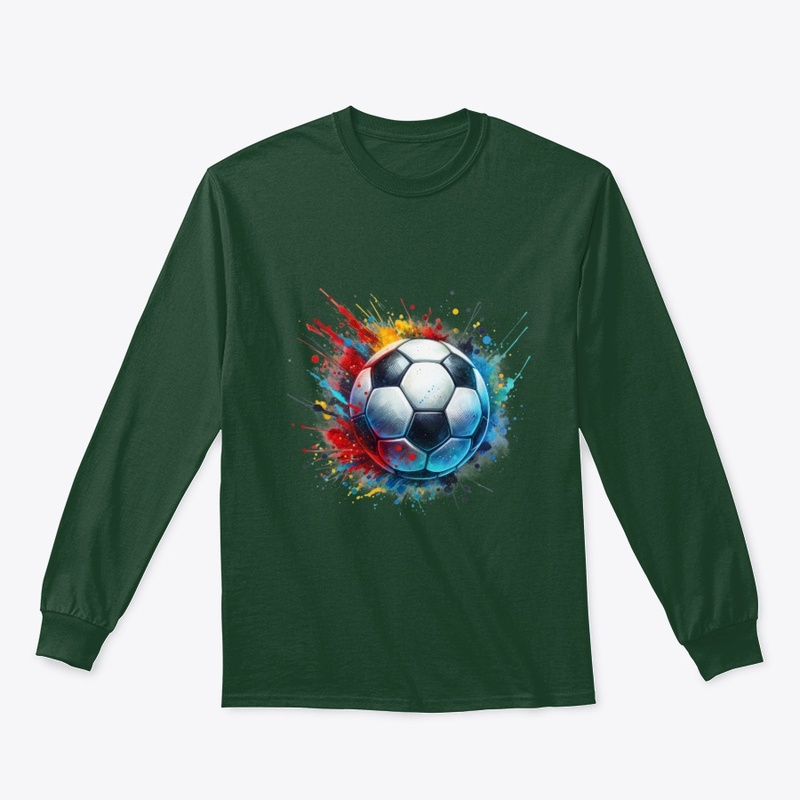 The Colorful Clipart Football