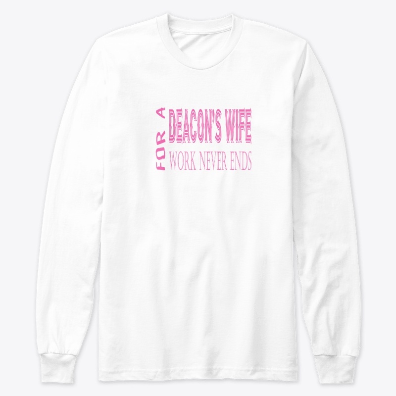 A Deacon's Wife Work Never Ends