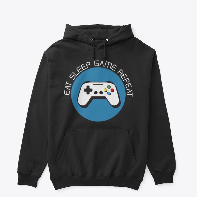 Eat Sleep Game Repeat – Gamer Mode On