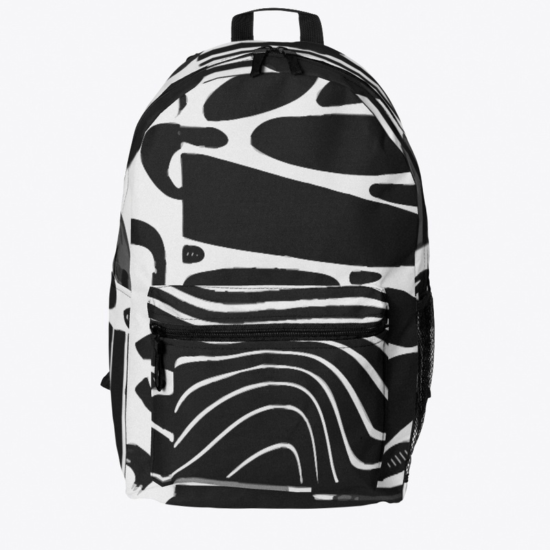 Black White Animal Print 