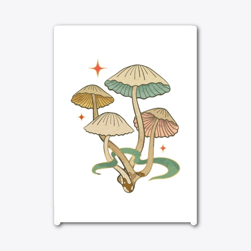 Magical Mushroom Art