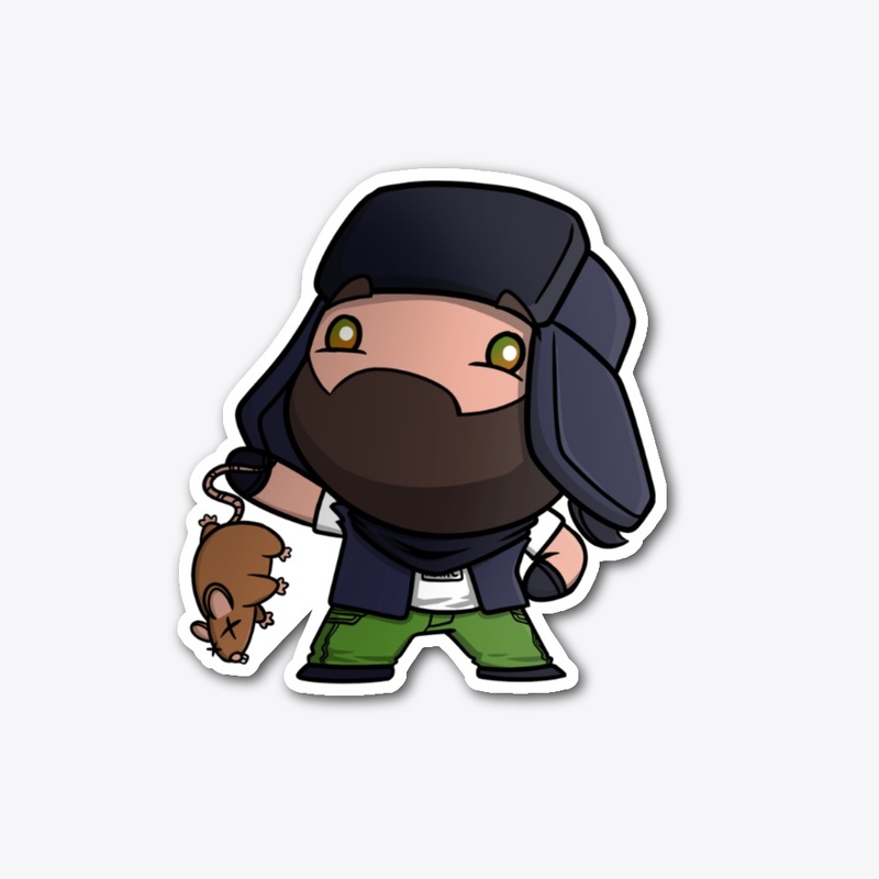 Steve Dawson Die Cut Sticker