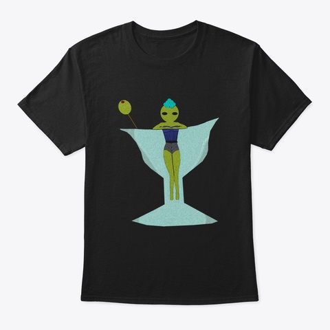 Take A Dip Black T-Shirt Front