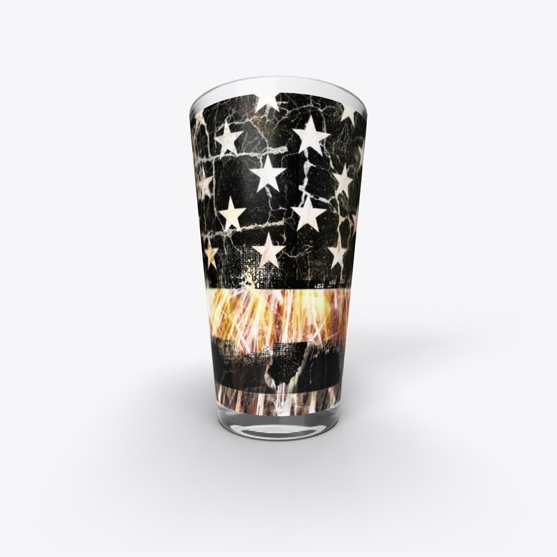 Industrial Construction Flag Sparks