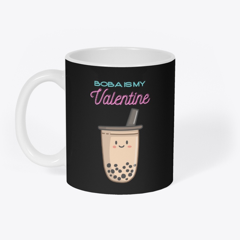 Valentine's Day Boba Unisex Kawaii