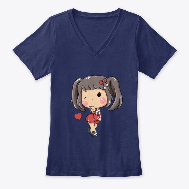 Women Cute girl tshirt 