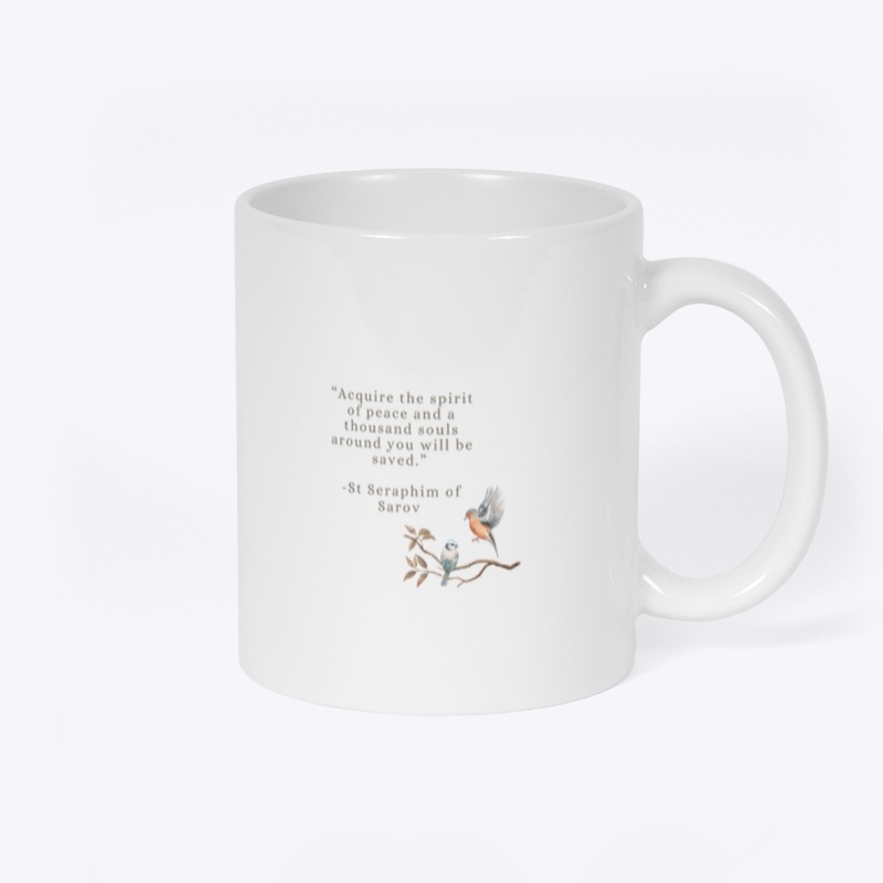 St Seraphim - "Peace" Mug