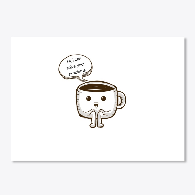 Adorable, Cute Coffe Cup Design