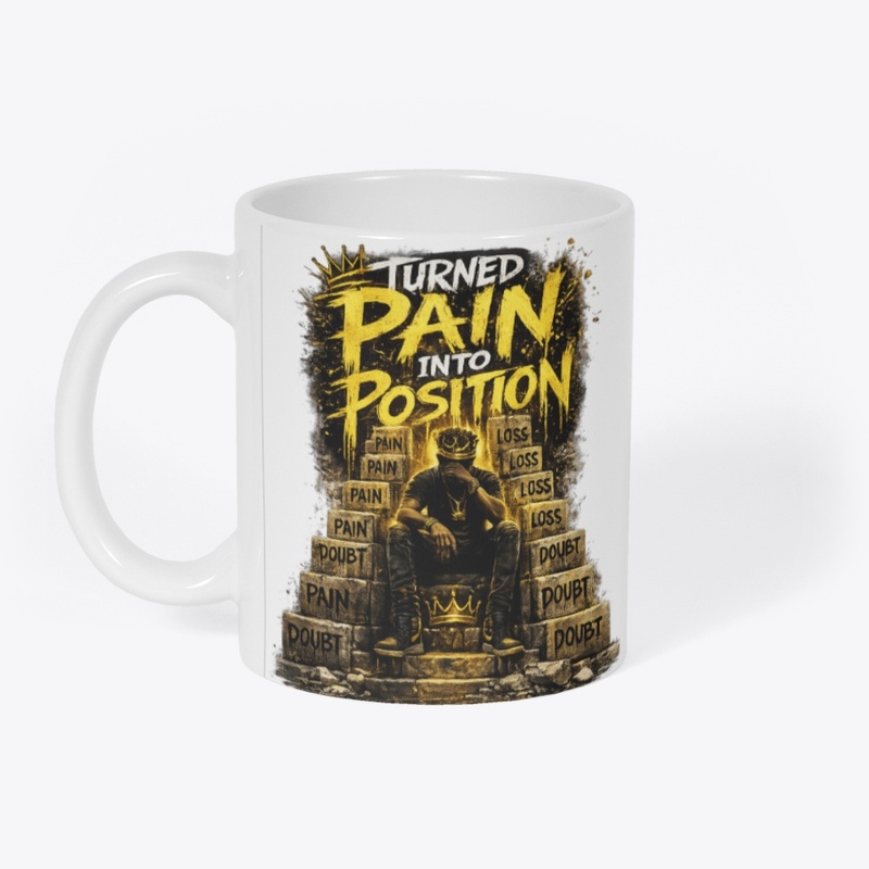 Turned Pain Hoodie and Mug 