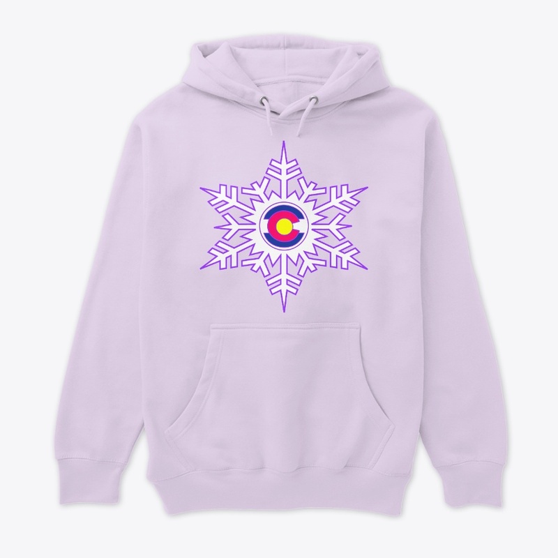 Colorado Snowflake_Lavender!