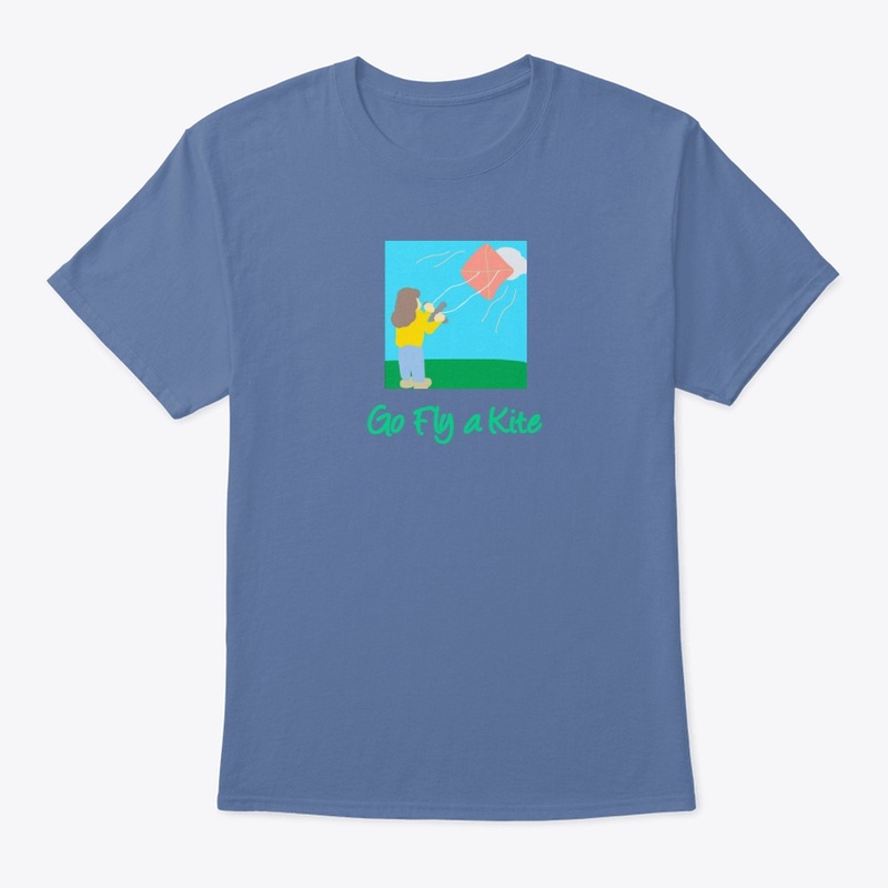 Go Fly a Kite Cute Colorful Art