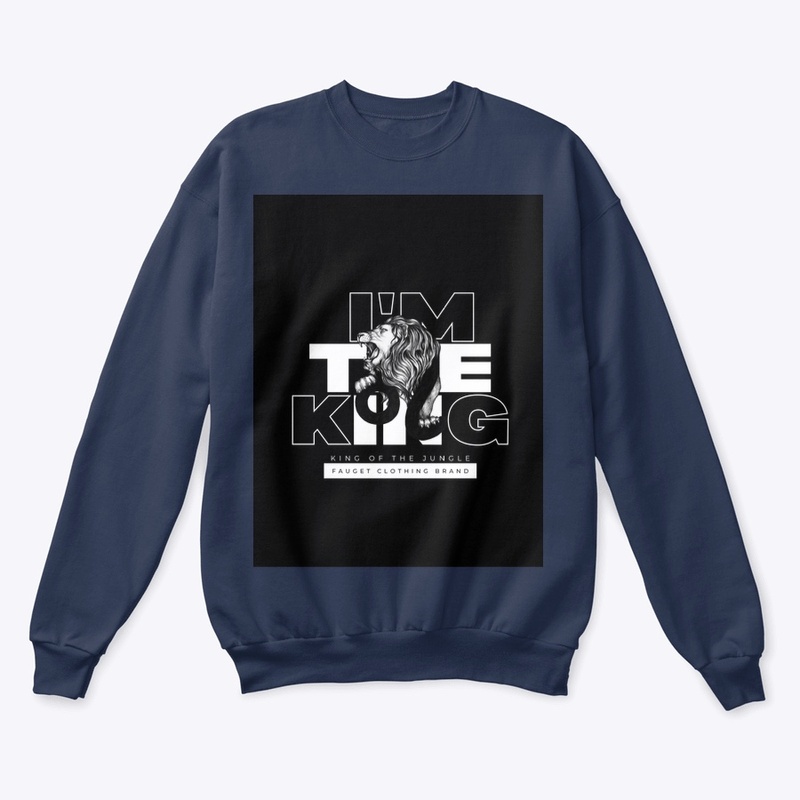 Unisex Hoodie for mens Printed Lion 