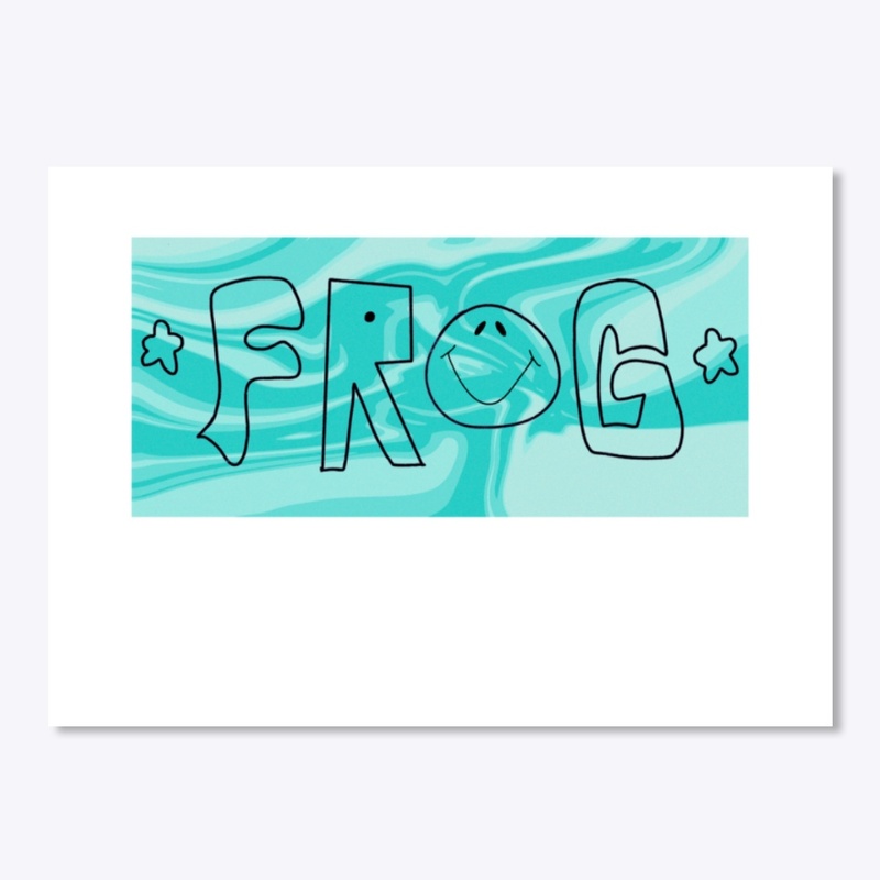 Haus of Frog “Cyan Ripple”