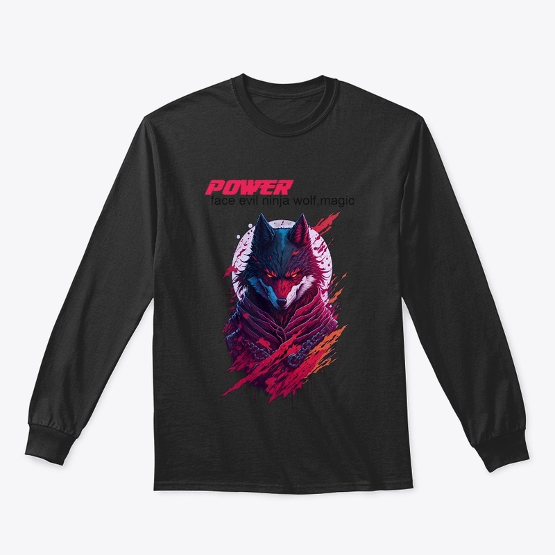  Face evil ninja wolf,magic