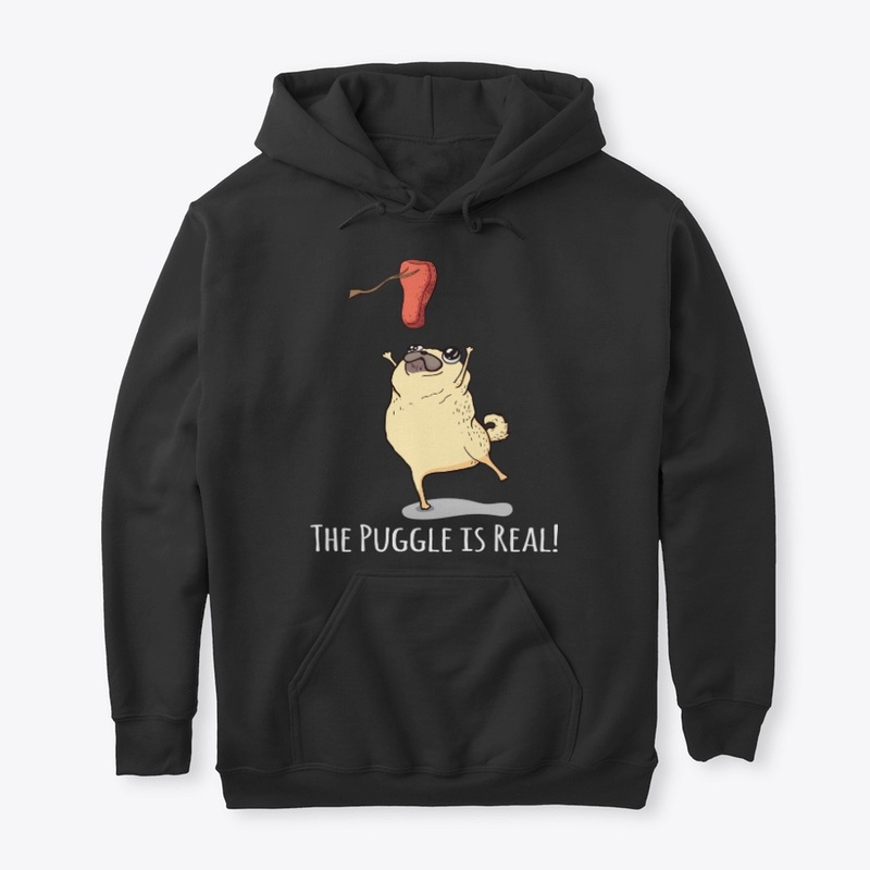 Funny Pug Lover Gift, The Puggle Is Real