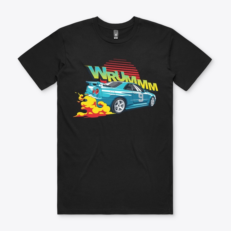 Car Racer T-shirt Design