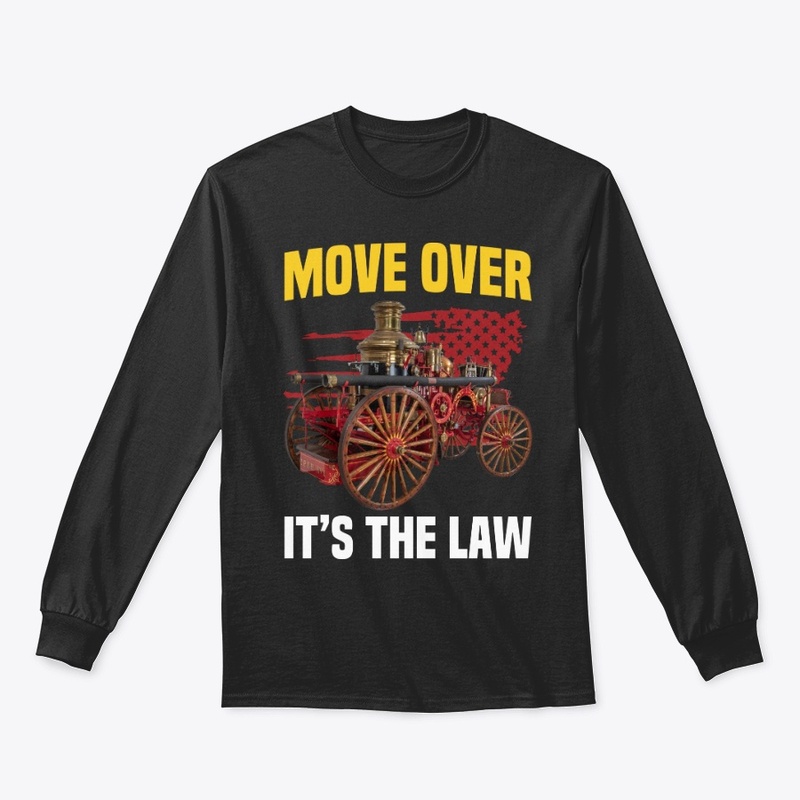 Move Over flag Steam Engine  