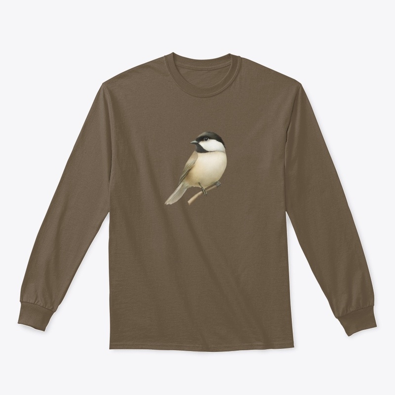 Chickadee Perched on a Branch