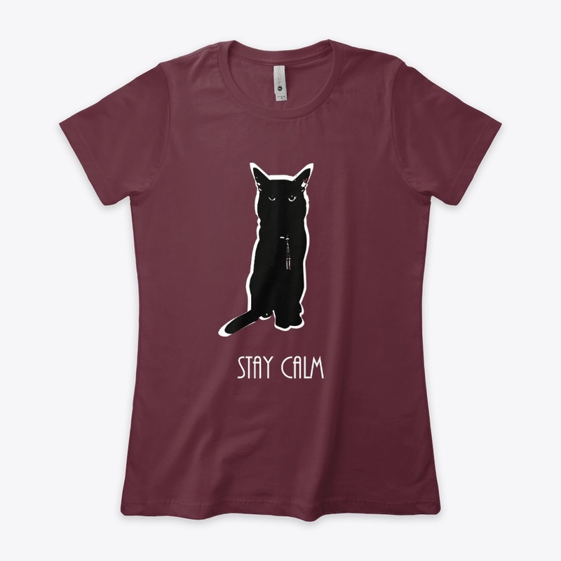 Grumpy Black Cat