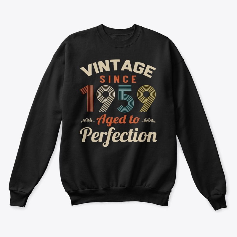 Vintage Since 1959 Birthday T-Shirt Gift