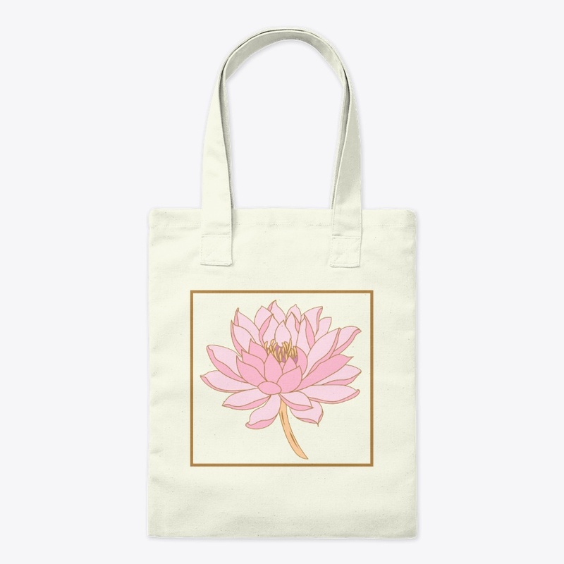 Water Lily Tote Bag