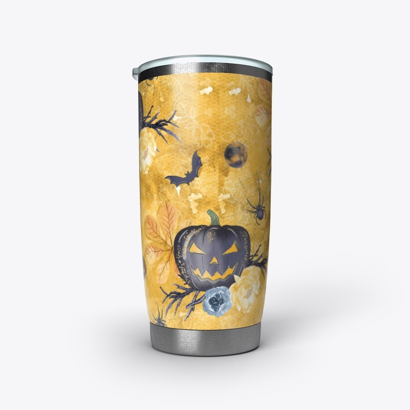 Halloween Pattern - Scary Pumpkin