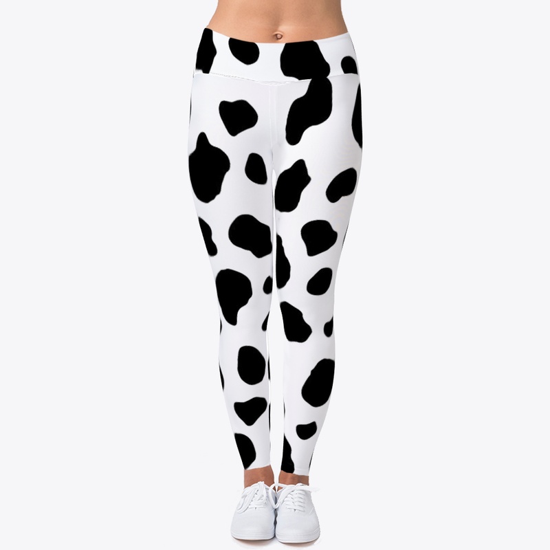 FUN COW PRINT LEGGINGS