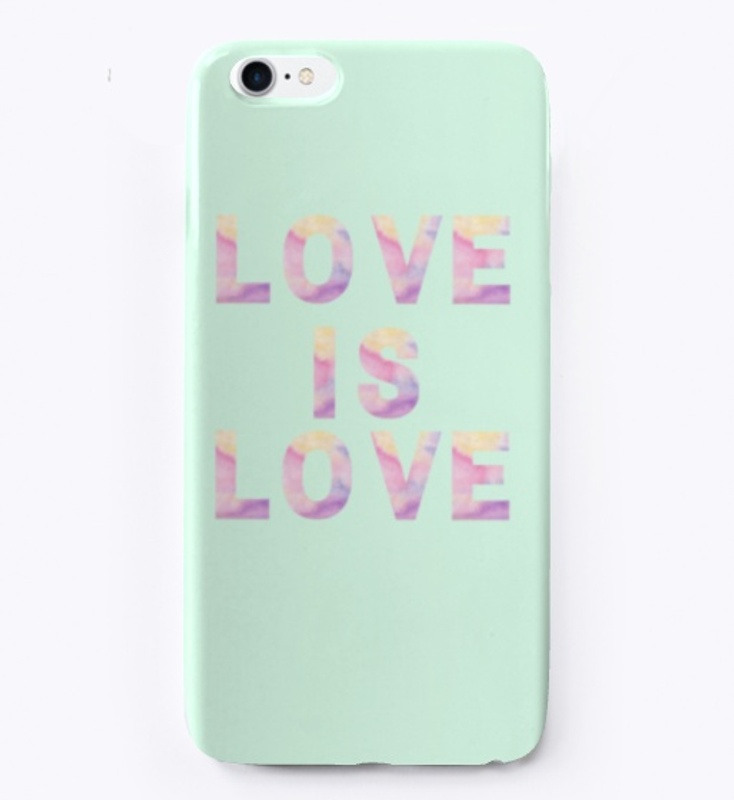 Love Is Love - Watercolour Pride
