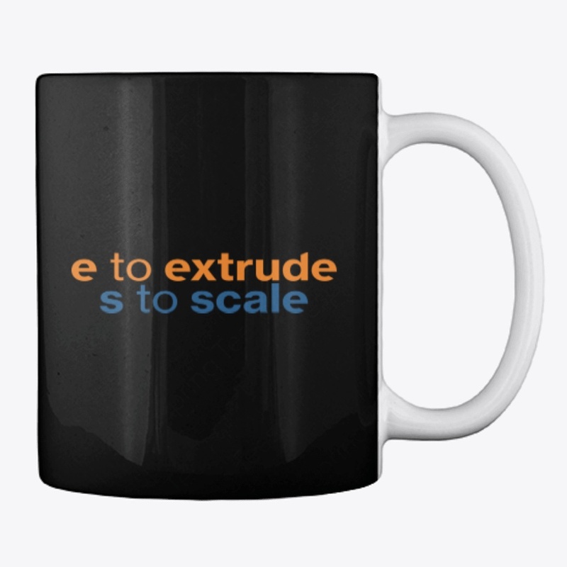 E To Extrude S To Scale Color