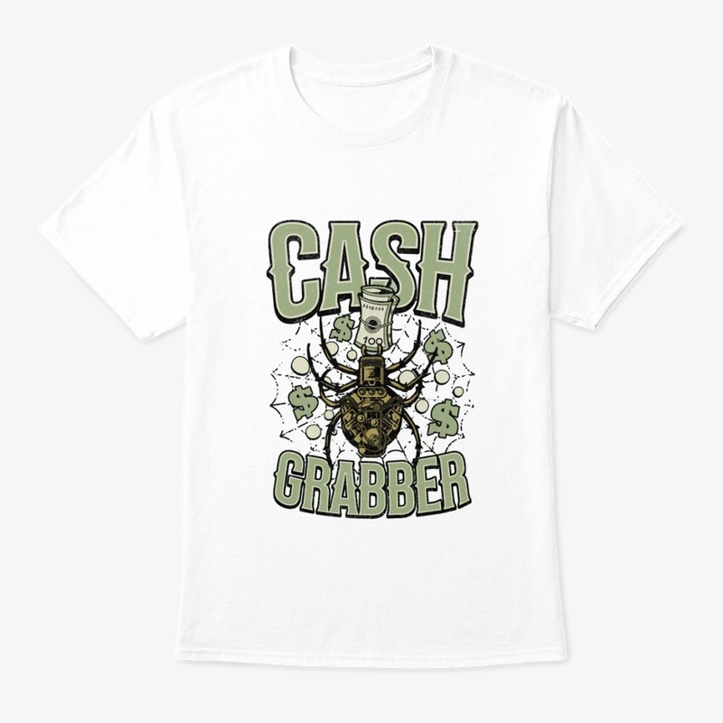 Cash Grabber printed T shirt
