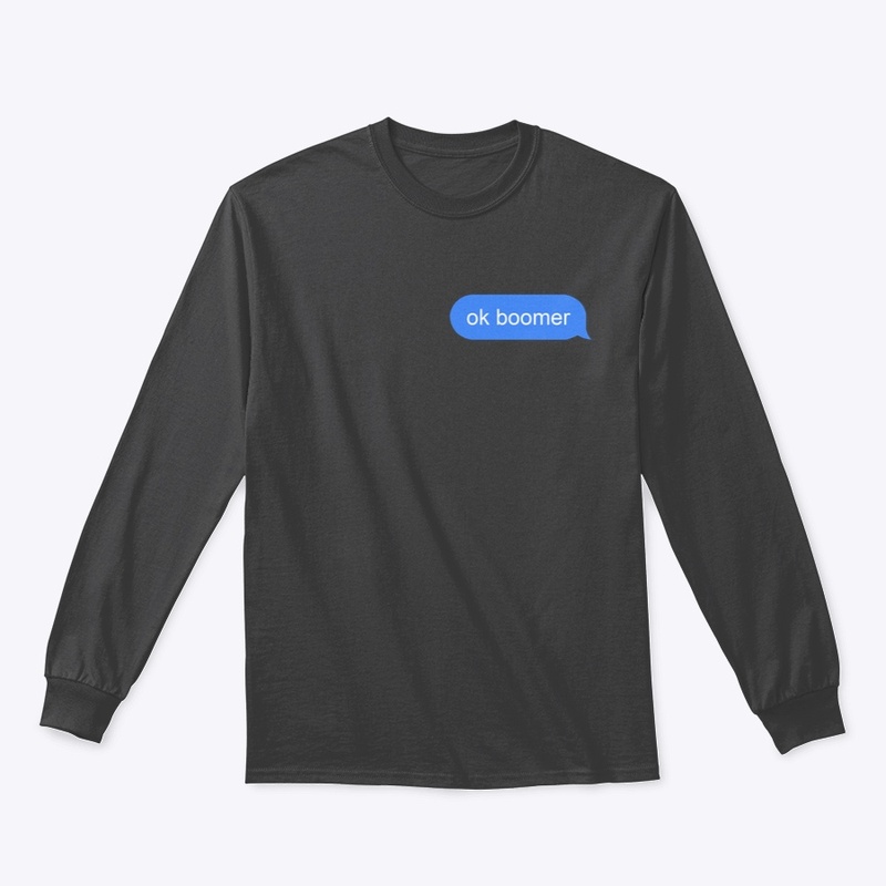 Ok Boomer Long-Sleeve Shirt