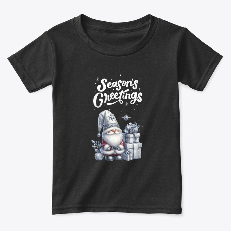 Silver Gnome Santa