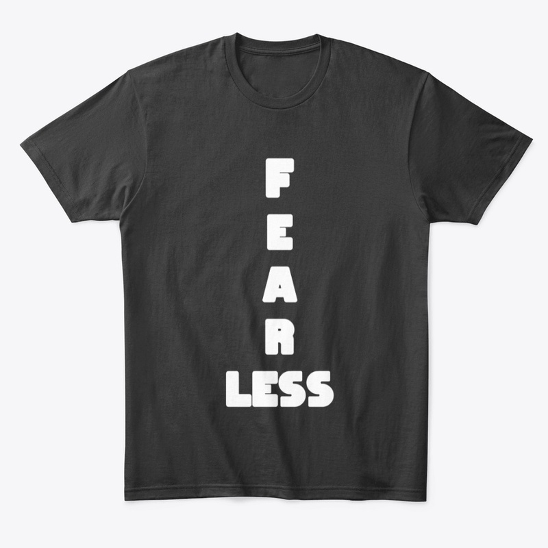 Fearless Vertically in Chunky Letters