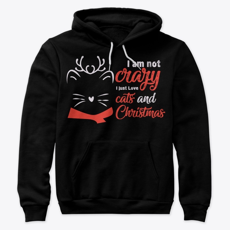 I just love cats and christmas