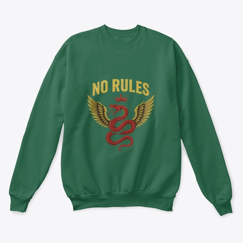 No Rules Snake Wing Tee
