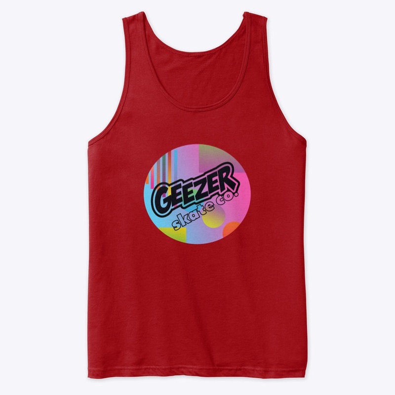 Geezer Skate Co Back to the 80s Logo