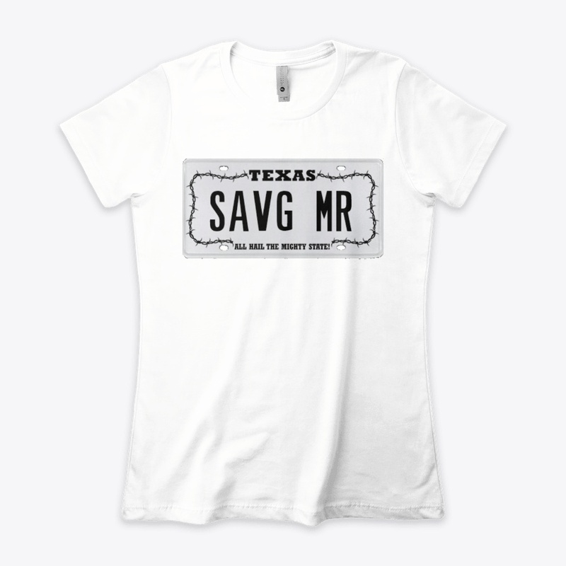 Savage Mister SVG MR license plate