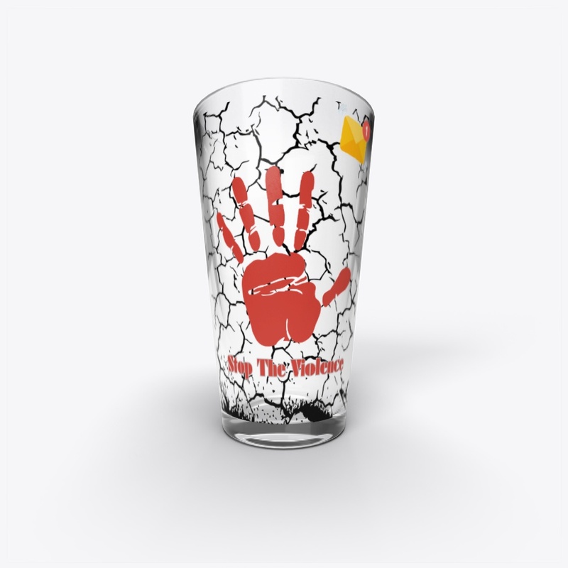 Kids Stop the Violence Hoodie Art Glass