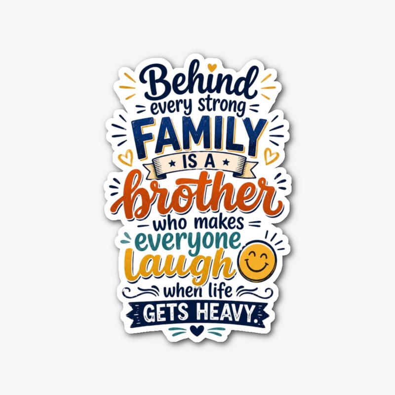Powerful Brother Mugs &amp; Stickers